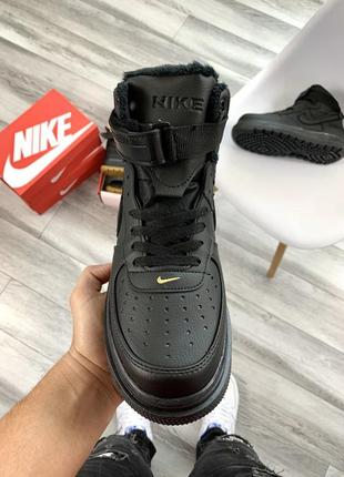 Nike lunar winter black хутро