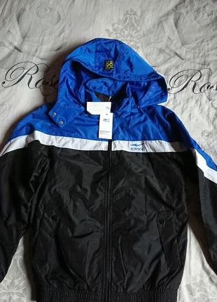 Фирменные подросточные демисезонная куртка erke, новая с бирками.5 фото