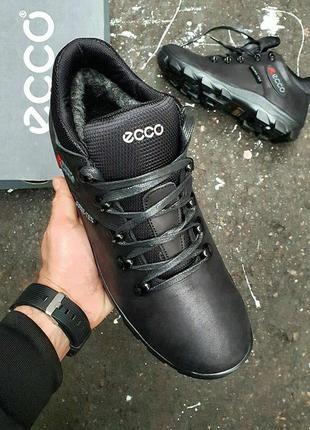 Кросівки черевики зимові ecco gore-tex winter sneakers2 фото