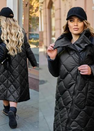 Тепла стьобана куртка