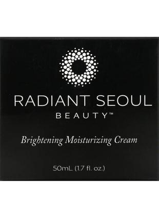 Radiant seoul beauty освітлювальний і зволожувальний крем з омолоджуючим єфектом, 50 мл