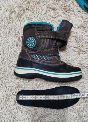 Якісні зимові чобітки 29 розмір, сапоги,дутики, черевички5 фото