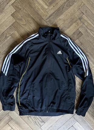 Куртка ветровка олимпийка adidas оригинал мужская sm как новая