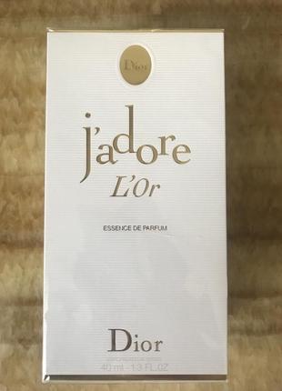 Продам dior j'adore l'or essence de parfum 40 ml нові. оригінал, запечатані.