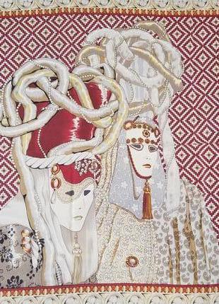 Подписной шелковый платок.