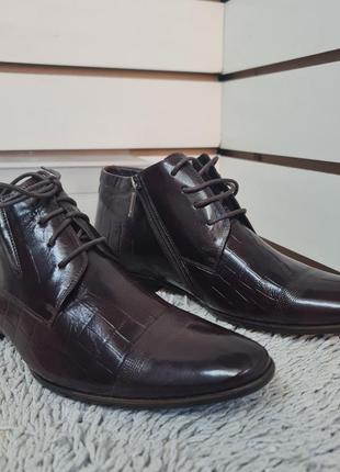 Мужские ботинки демисезон louis alberti италия оригинал 39-26см, 42-27.,см размер 3086