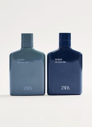 Туалетная вода для мужчин zara w/end till 8:00 pm 100 ml. тестер2 фото