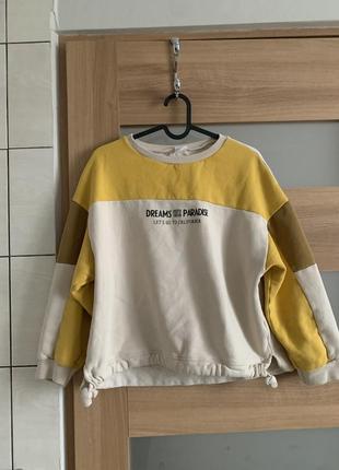 Кофта пусер свитшот zara