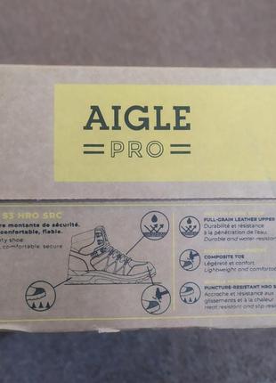 Зимние тактические ботинки aigle scarpa banor s3