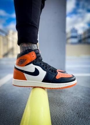 Кросівки nike air jordan 1 retro reverse shattered backboard2 фото