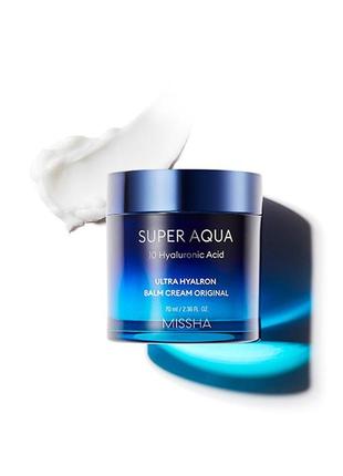 Увлажняющий крем для лица missha super aqua ultra hyalron cream