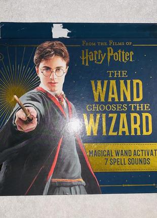 Колекційна книга на англійській мові from the films of harry potter the wand chooses the wizard