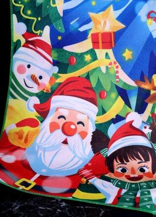 Різні малюнки махрові рушники з новорічним принтом