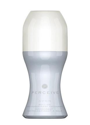 Дезодорант-антиперспірант з кульковим аплікатором perceive, 50 мл avon