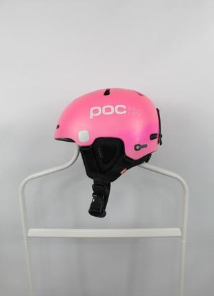 Шолом гірськолижний pocito auric cut spin fluorescent pink xs/s