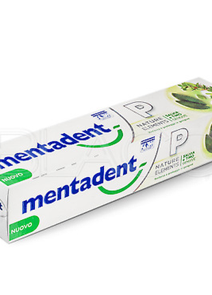 Зубна паста mentadent 75 мл з натуральним екстрактом 05561 фото