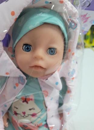 Лялька в переносці очі рухаються 2