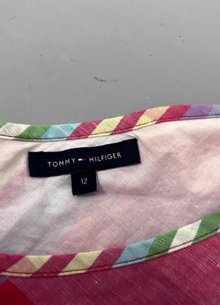 Плаття легке tommy hilfiger, кольорове, розмір 12 (m), як нове8 фото