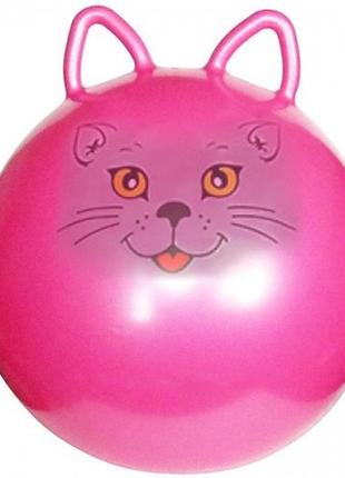 М'яч для фітнесу ms 0936 (рожевий кіт)