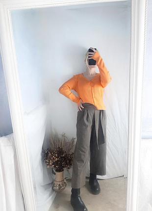 Штанці від zara/трендова кофтинка на ґудзиках