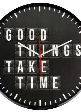 Годинник настінний technoline 775485 good things take time (775485)2 фото