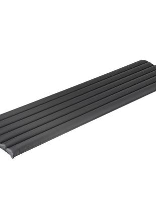 Коврик надувной bo-camp delux 185x50x6.3 см grey (3106602). надувной коврик для туризма