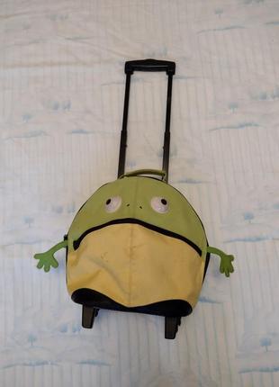 Детская сумка чемодан на колесиках