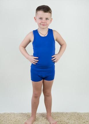 Комплект подростковый нижнего белья  на мальчика: майка+трусы5 фото