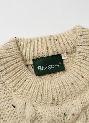 Peter storm wool sweater вовняний светр3 фото