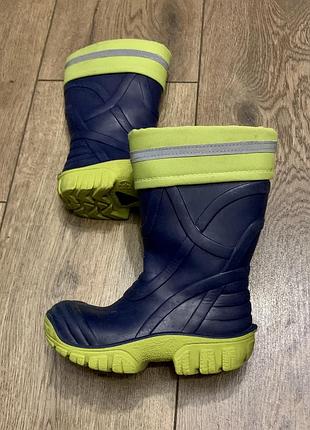 Сапоги резиновые со съёмным валенком 2 в 1 lupilu (италия)