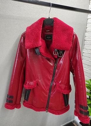 Дубленка-косуха guess