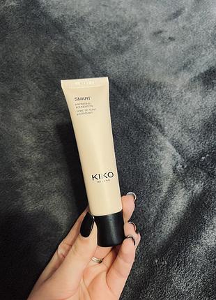 Тональний крем-флюїд kiko milano smart hydrating foundation, 30 мл