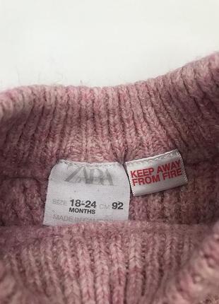 Светр кофта zara 3