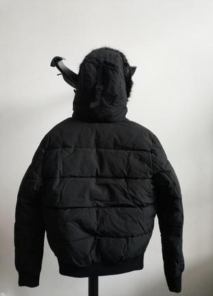 Зимняя мужская стеганная  куртка бомбер maison courch silene франция оригинал3 фото