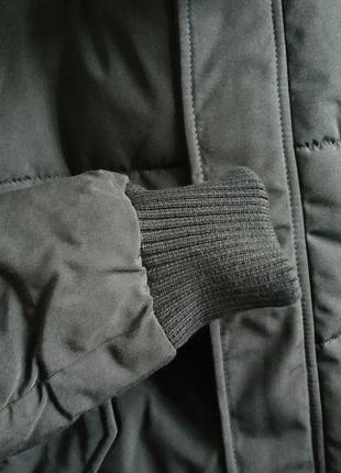 Зимняя мужская стеганная  куртка бомбер maison courch silene франция оригинал8 фото
