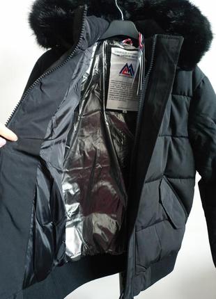 Зимняя мужская стеганная  куртка бомбер maison courch silene франция оригинал10 фото