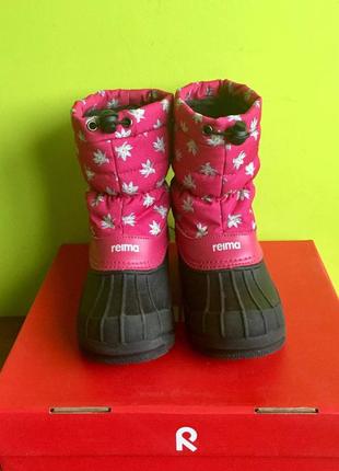 Зимові термо чобітки reima/ботинки/черевики2 фото