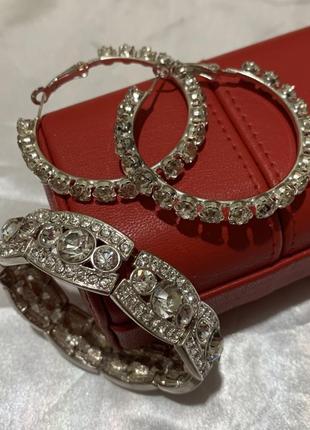 00292/55 браслет и серьги винтаж