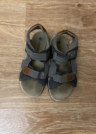 Класні, сандалики, на літо на хлопчика, 32 розміру, сірого кольору, від бренду: sprox1 фото