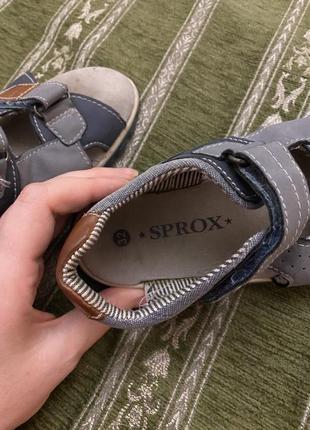 Класні, сандалики, на літо на хлопчика, 32 розміру, сірого кольору, від бренду: sprox8 фото