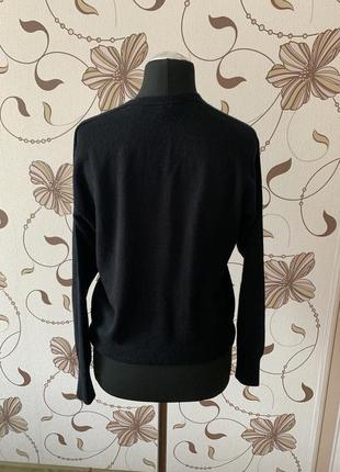 Zara вовняний светр з v подібним вирізом,р.с3 фото