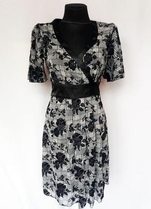 Суперцена. красивое платье, принт. турция. новое, р. 42-46