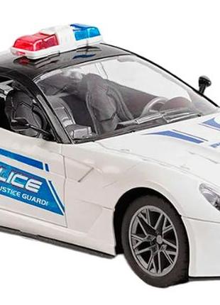 Машина на радіокеруванні ud 2502 a (24) поліційна машина, акумулятор 3.7 v, задній привід белая