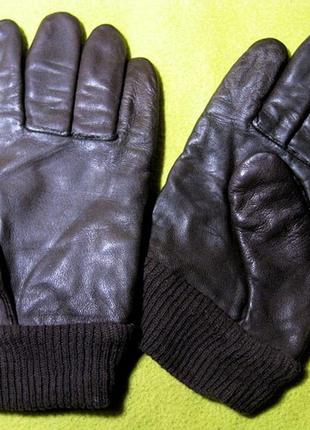 Шкіряні рукавички від канадської компанії golden leaf р-р 105 фото