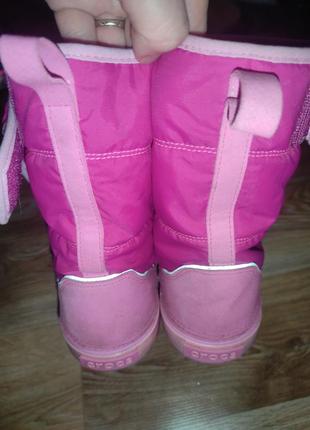 Зимові чоботи crocs j4 5