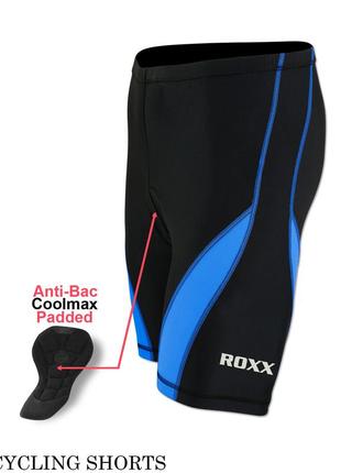 Мужские велосипедные компрессионные шорты для активного отдыха roxx sports2 фото
