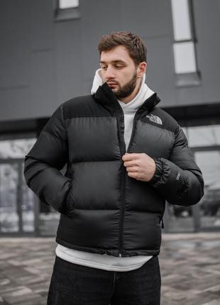 Зимова куртка the north face black