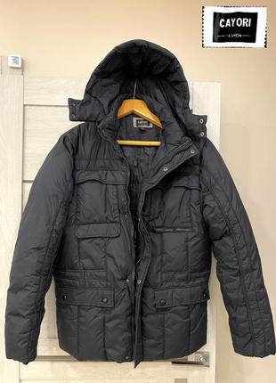 Куртка парка cayori 54/xl зимова чоловіча з капюшоном оригінал