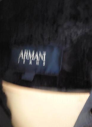 Пальто з утеплювачем (хутро кролика) armani exchange2 фото