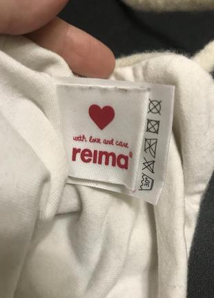 Шапка на завязках шерсть reima3 фото